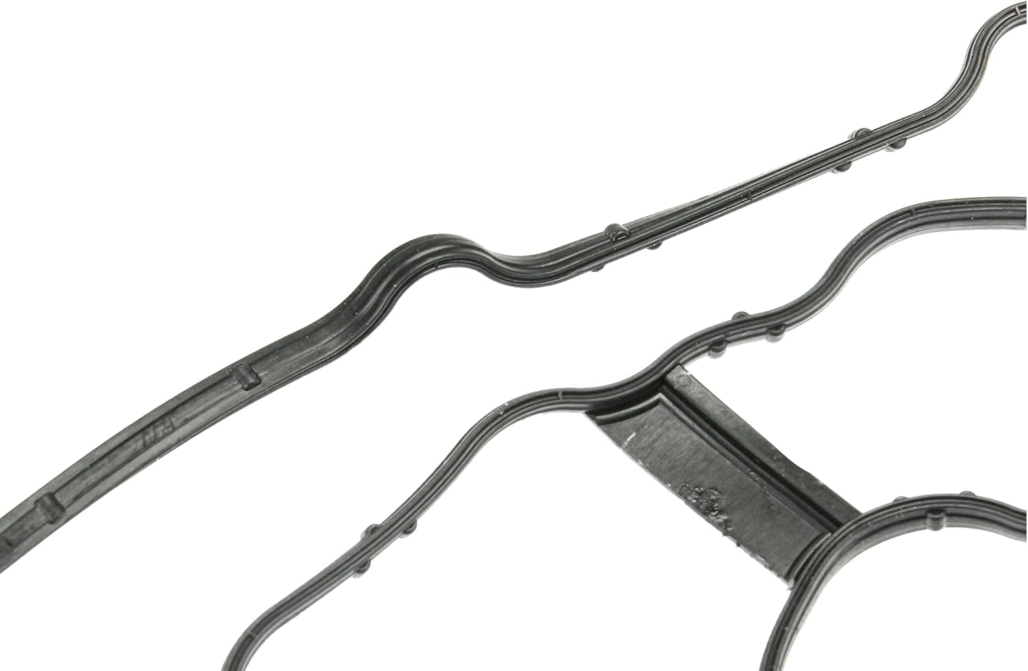 URO Parts 111275662KIT Valve Cover Gasket Set, Kit Includes: (2) 11 12 8 636 401 (1) 11 12 7 566 288 (1) 11 12 7 566 289