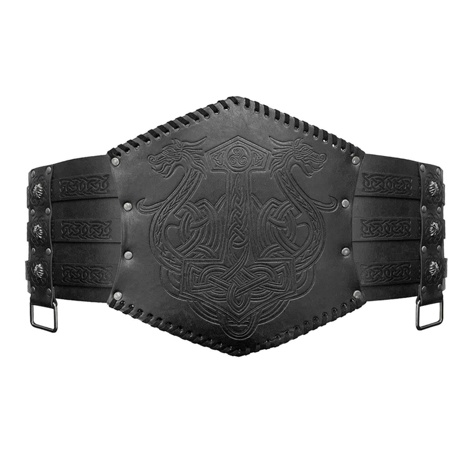 Cinturón Hebilla Metálica, Cinturón Ajustable de Cuero Sintético PU Resistente Y Suave para Disfraces de Pascua, Cumpleaños Y Actuac