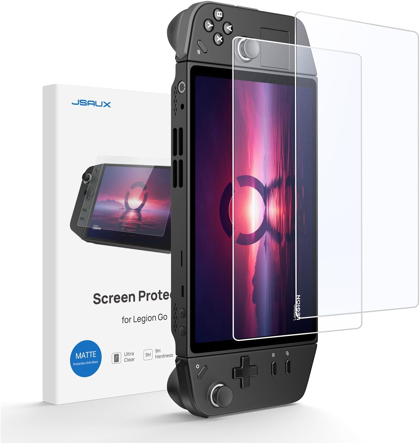 JSAUX 2Pack Screen Protector for Legion Go, Anti Glare