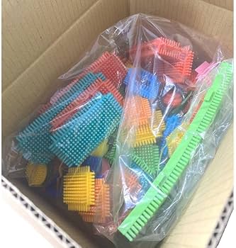 Amazon.co.jp: ペタペタブロック 101ピース MA-50956 おもちゃの