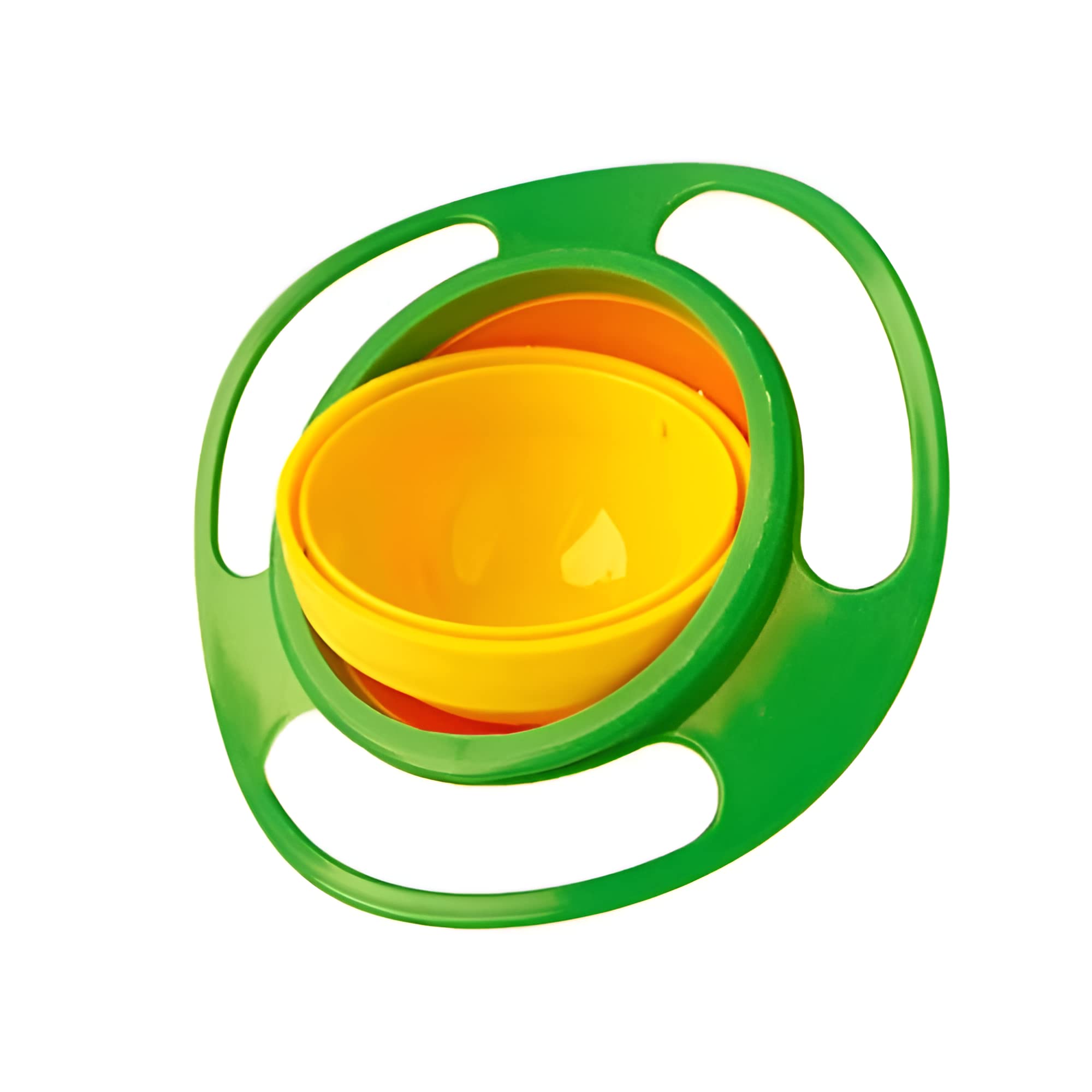 Oblivion Portable Feeding Toddler 360 Degree Rotating Dish,Gayro Bowl for Baby