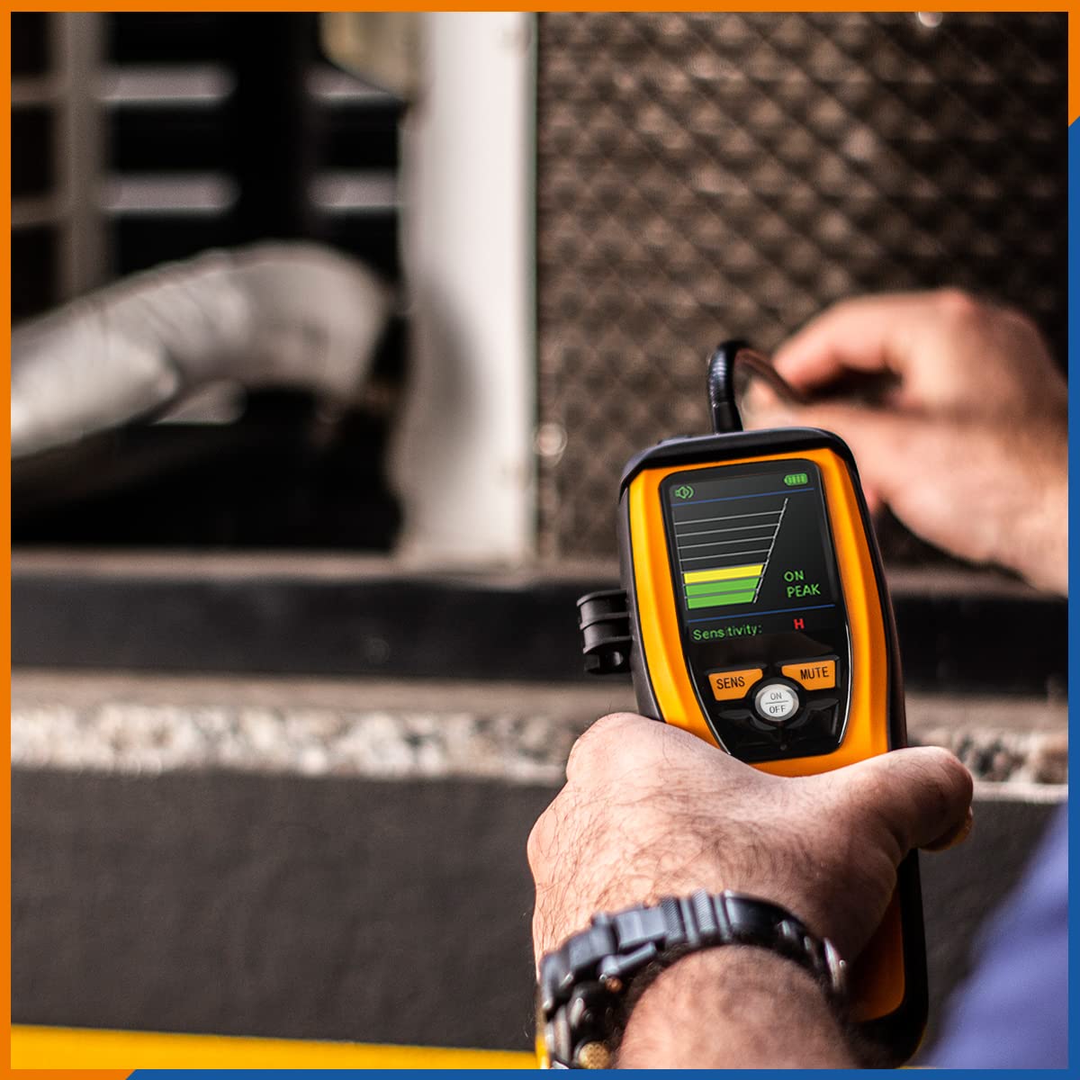 Elitech ILD100 Infrared Refrigerant Leak Detector HVAC Halogen Gas