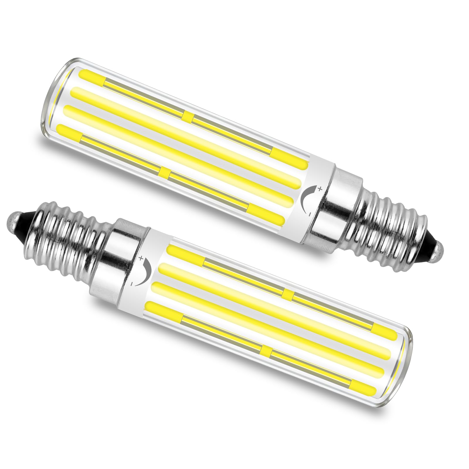 TRIJZHOU E14 Dimmable LED Light Bulb 10W, E14 Small Edison Screw SES Corn Bulbs, Equivalent 100W Incandescent Cool White 6000K 1000LM, for Home Lighting Chandelier, Pack of 2