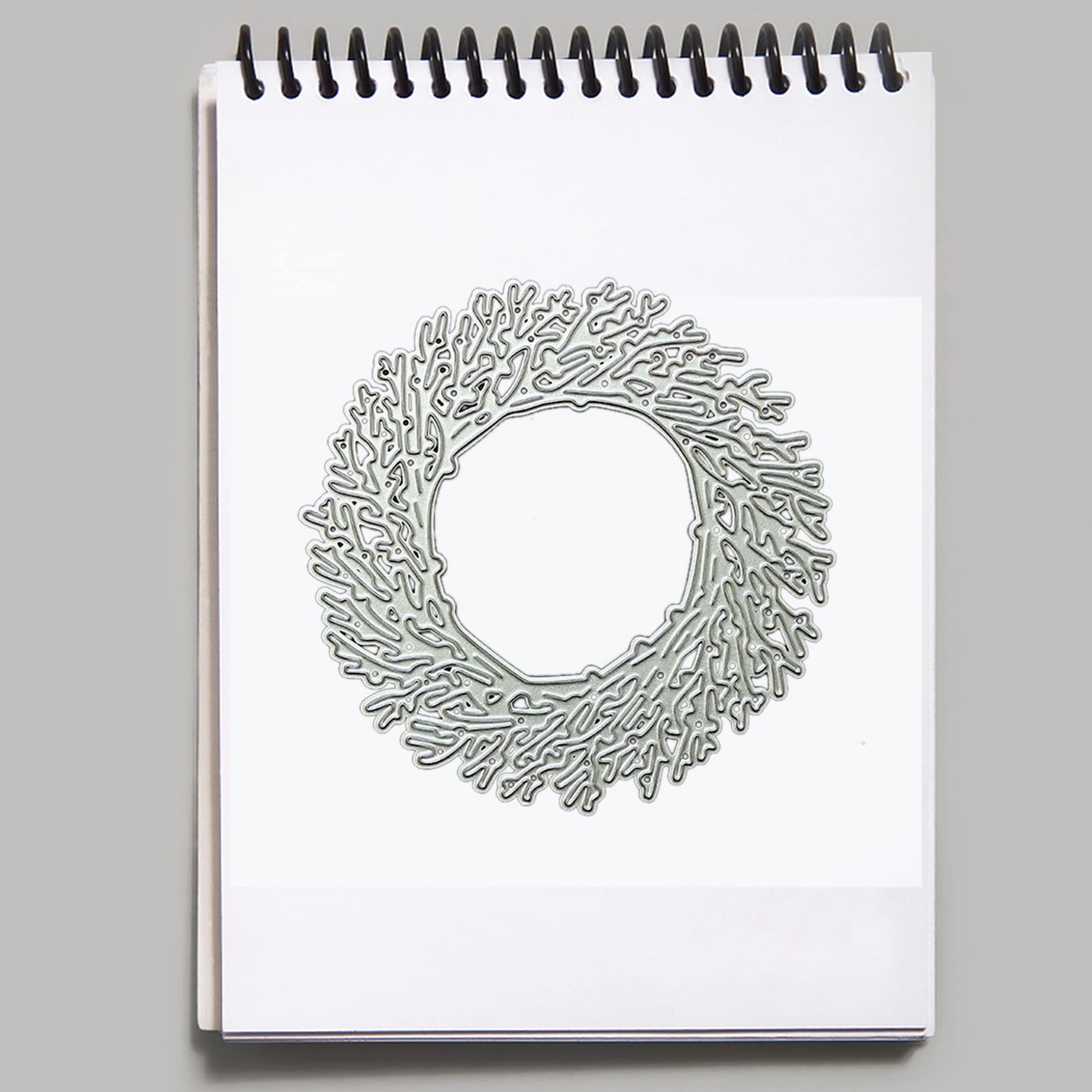 LEEleegang - Fustelle rotonde in metallo per goffratura, stencil per scrapbooking, francobolli, album, cartoncino, fai da te