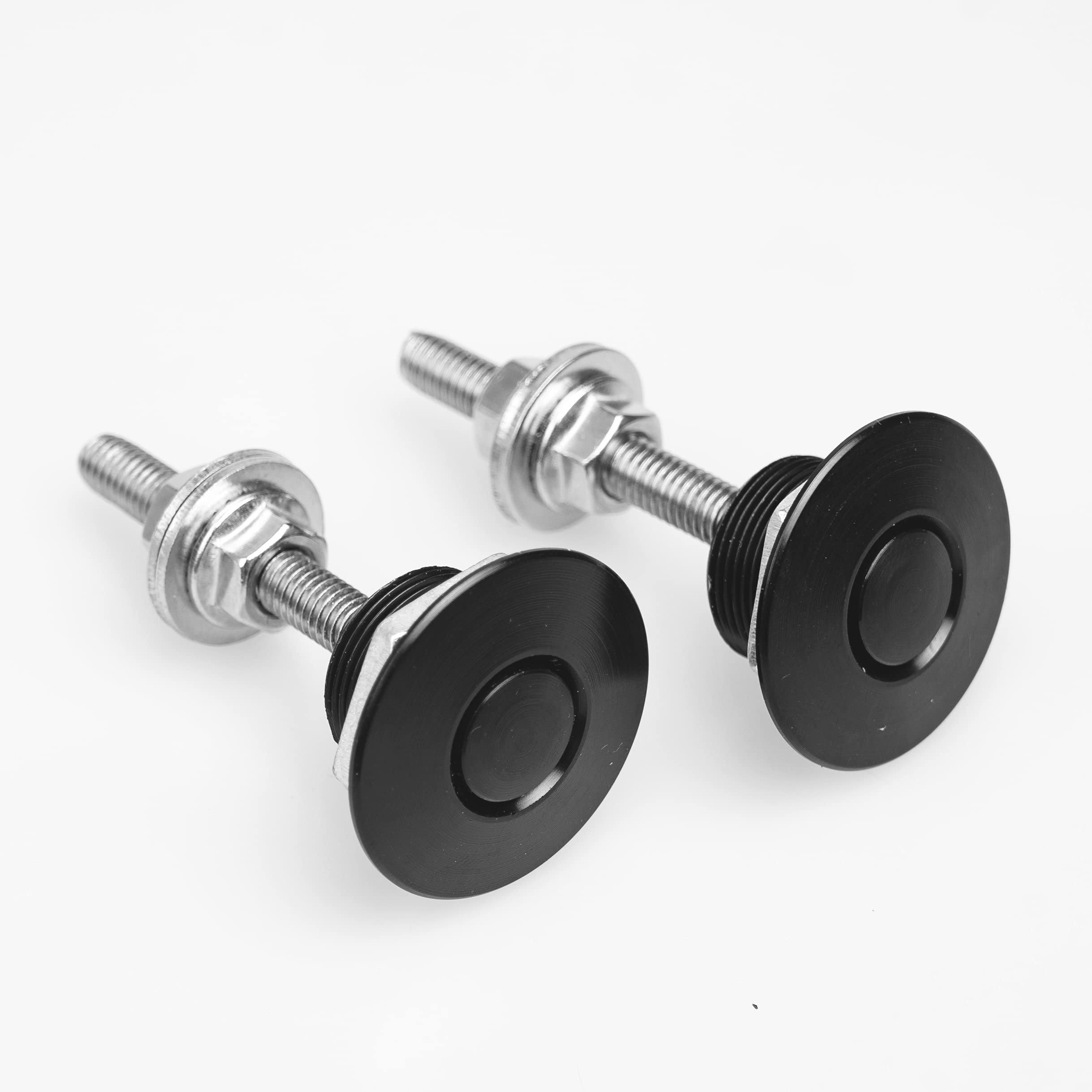 Buy JYJMQ Universal Aluminum Vehicle Hood Pins, Bumper Quick Release