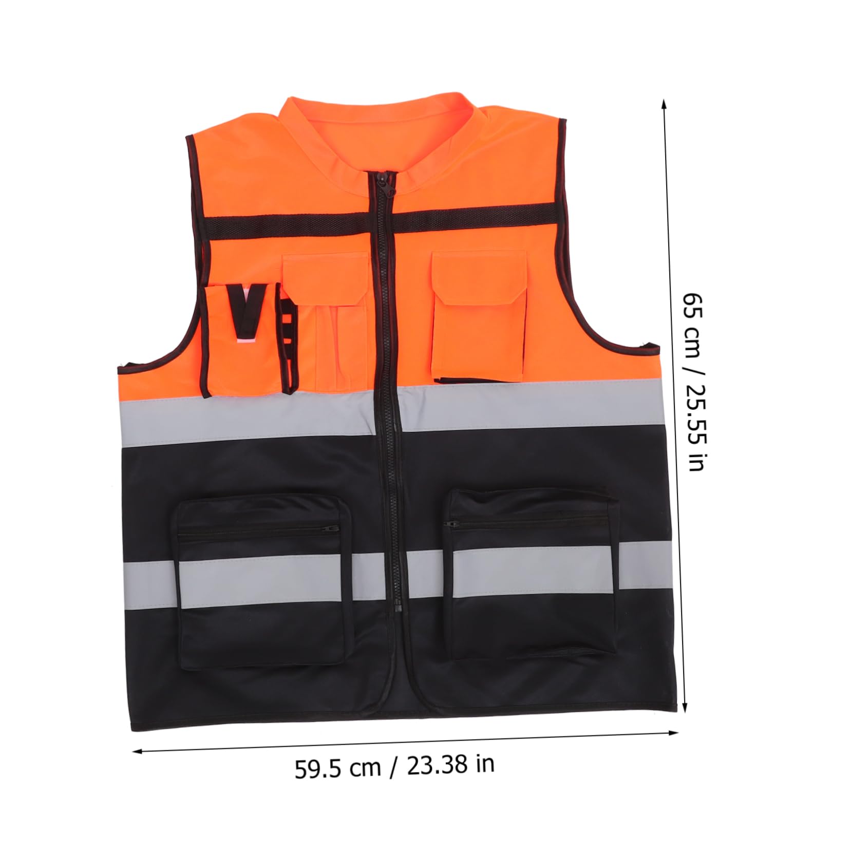 Chaleco Reflector Chaleco Reflectante De Alta Visibilidad Chaleco Amarillo Chalecos De Seguridad De Alta Visibilidad Ropa Alta Visibilidad Hombre Ciclo Azul Tela De Nailon