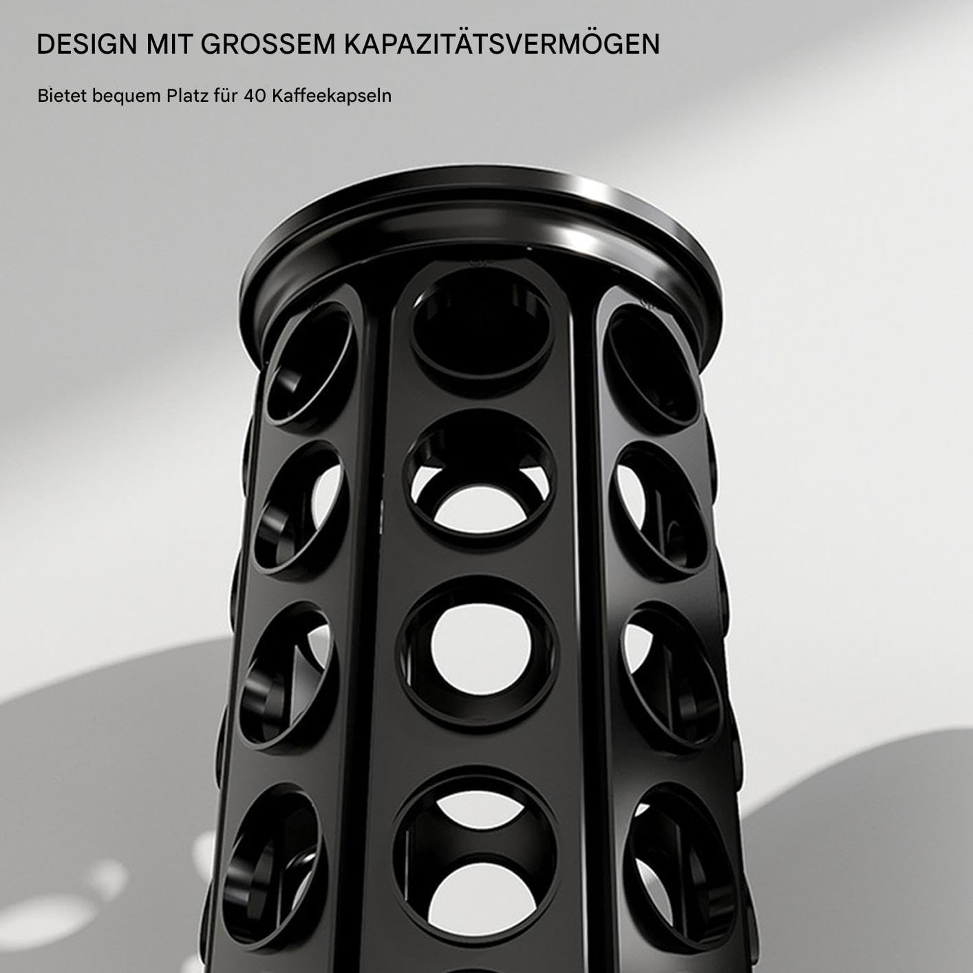 Soporte Para Cápsulas De Café Organizador Dispensador Giratorio | Soporte Giratorio para Cápsulas de Café Rotativo para Encimera, Mostrador, Cocina, Hogar, Apartamento, Restaurante, Hotel,