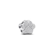 PANDORA Moments 794043C00 – Ciondolo a forma di zampa, in argento Sterling