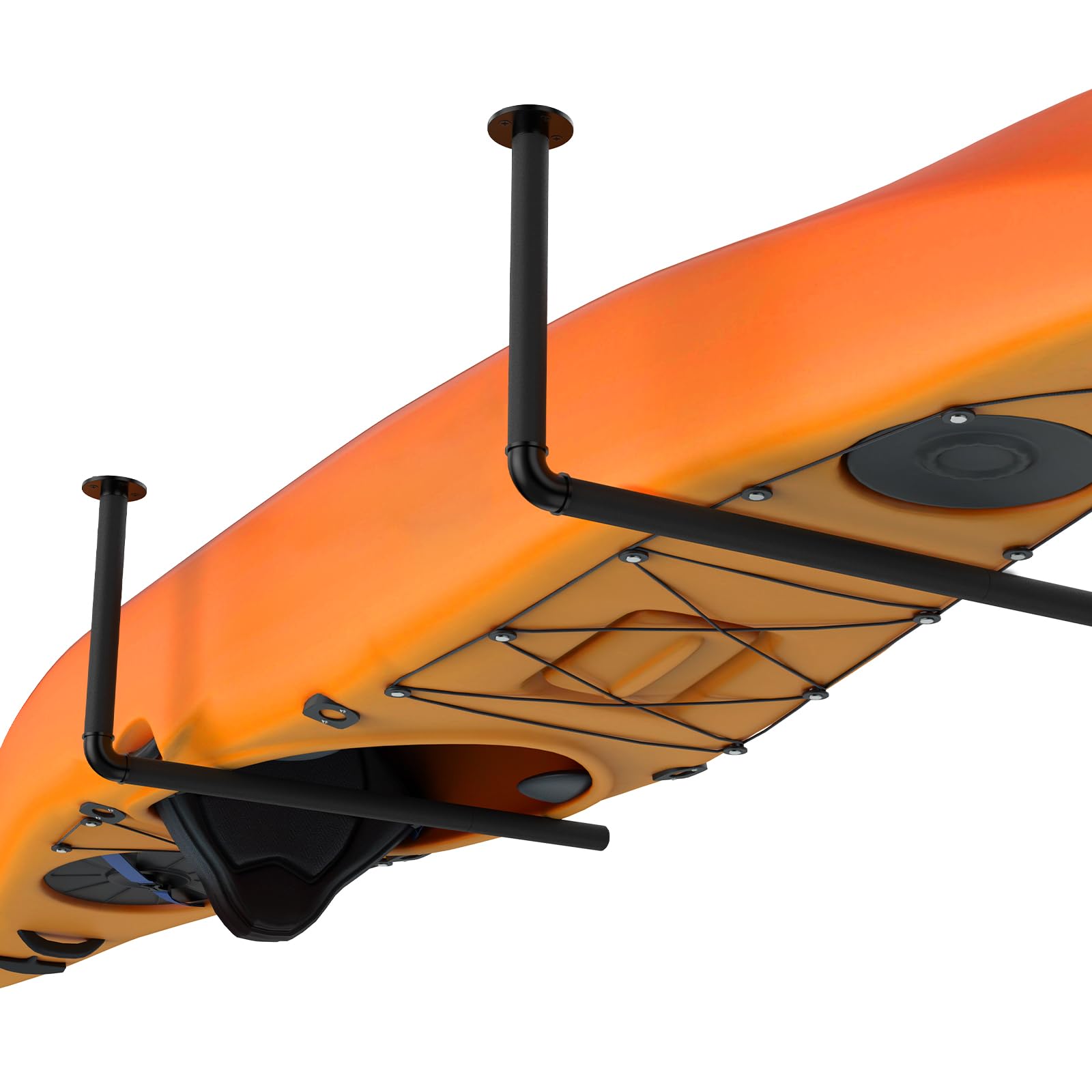 Shinoske Organizador de Techo y Pared para Garaje, Soporte Ajustable para Equipos Largos y Pesados, Ideal para Tablas de Surf, Escaleras, Herramientas, Solución de Almacenamiento para Trastero