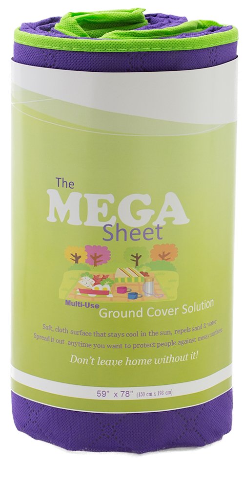 Mega Sheet Multi-Purpose Ground Cover Picnic Mat Blanket Reversible