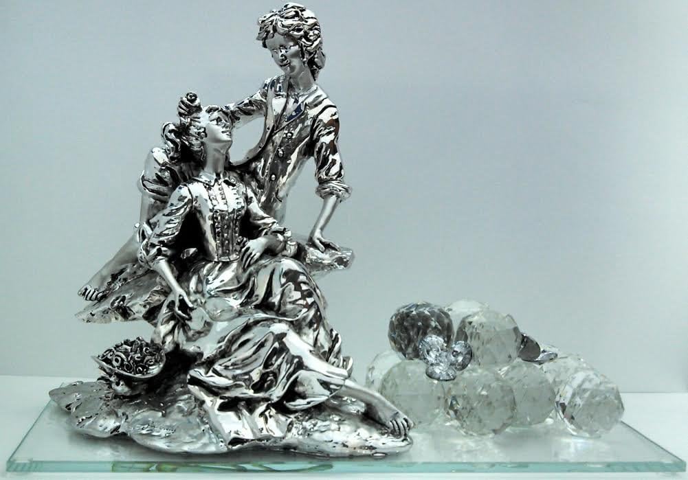 Italian 925 Silver Lovers Chance Made Of Authentic Swarovski Crystal