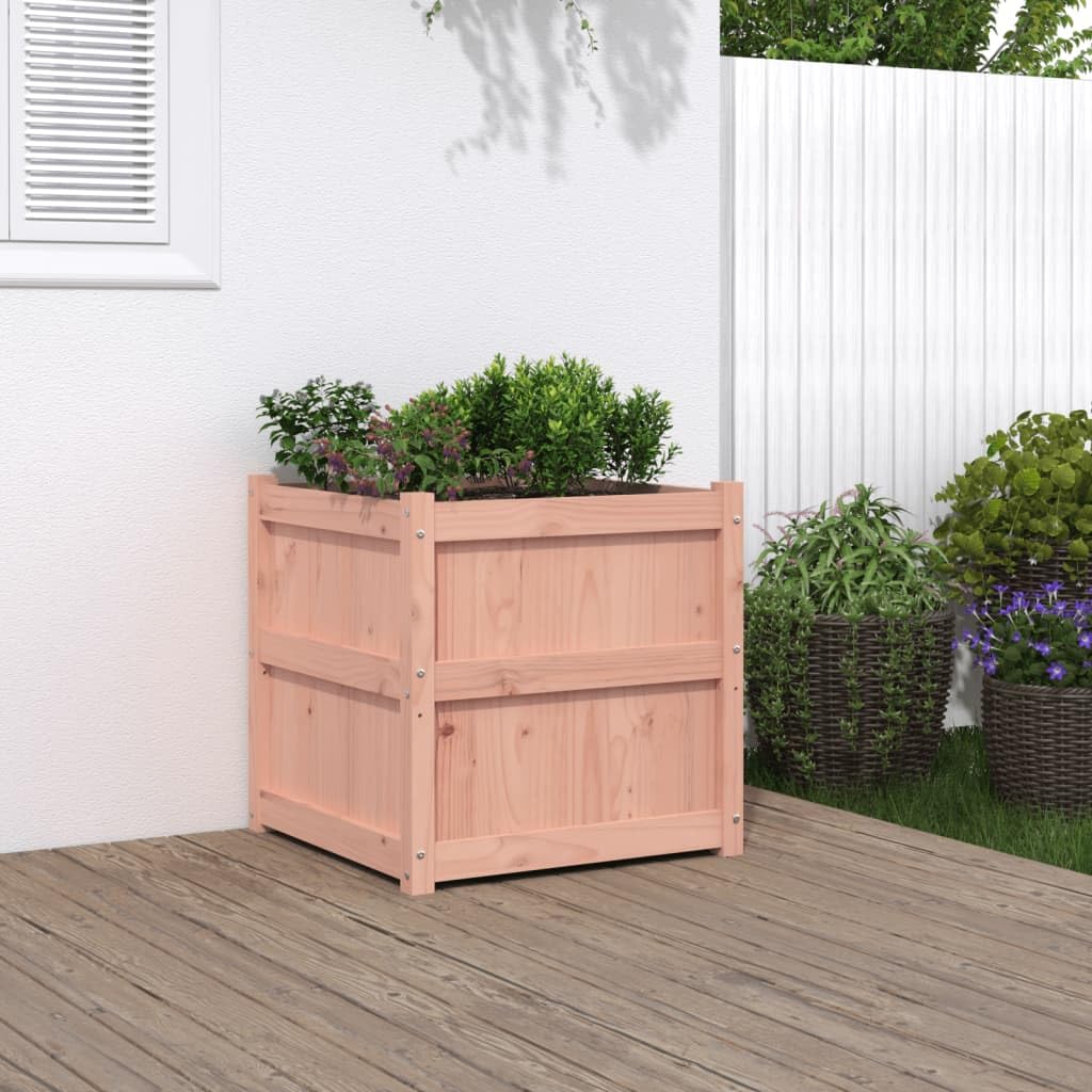 vidaXL Jardinière 60x60x60 cm Bois Massif Douglas