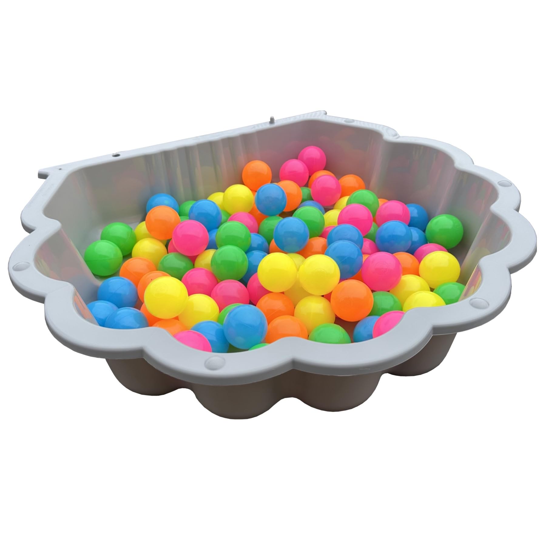 Sabbiera Per Piscina A Forma Di Conchiglia Blu - 75x75 Cm