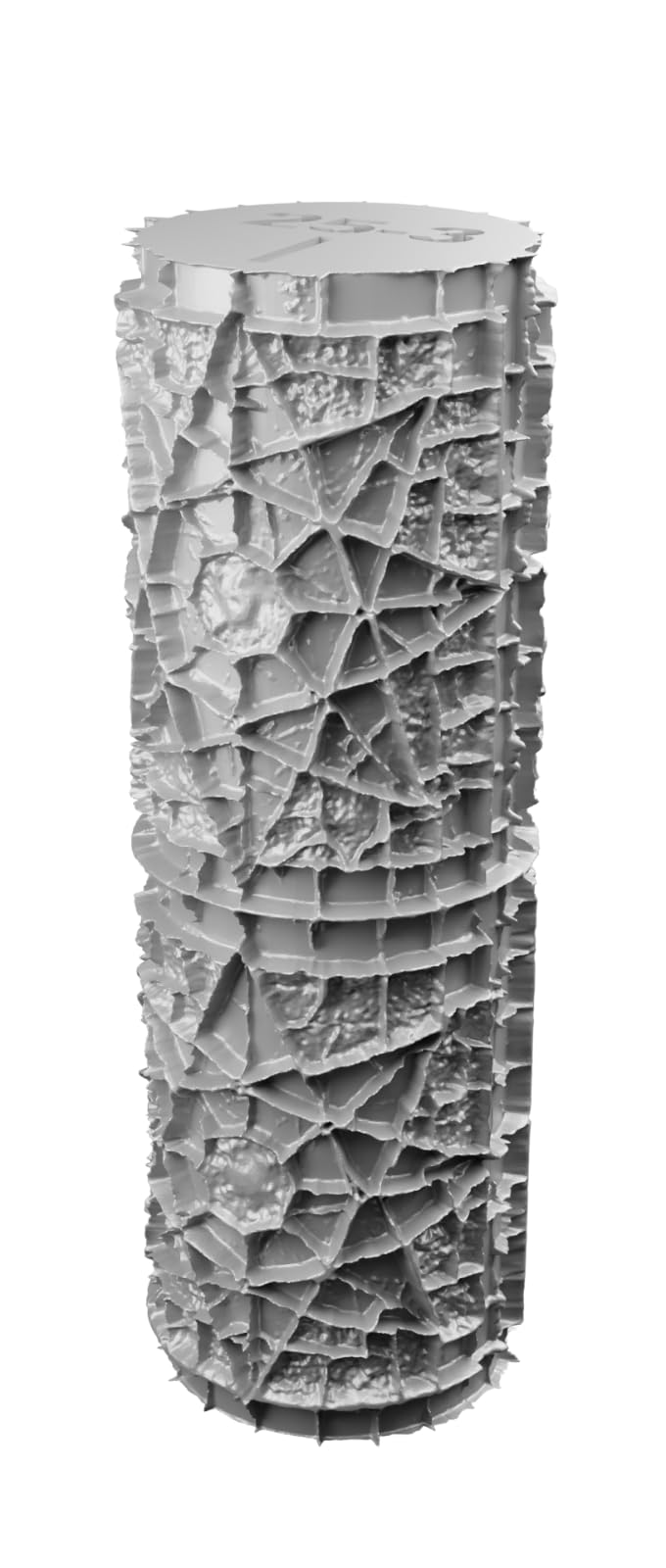 Clay Polymer Texture Roller Wargaming Base Roller Concrete Wall Floor Patterns Set 25 (Style 3 10cm)
