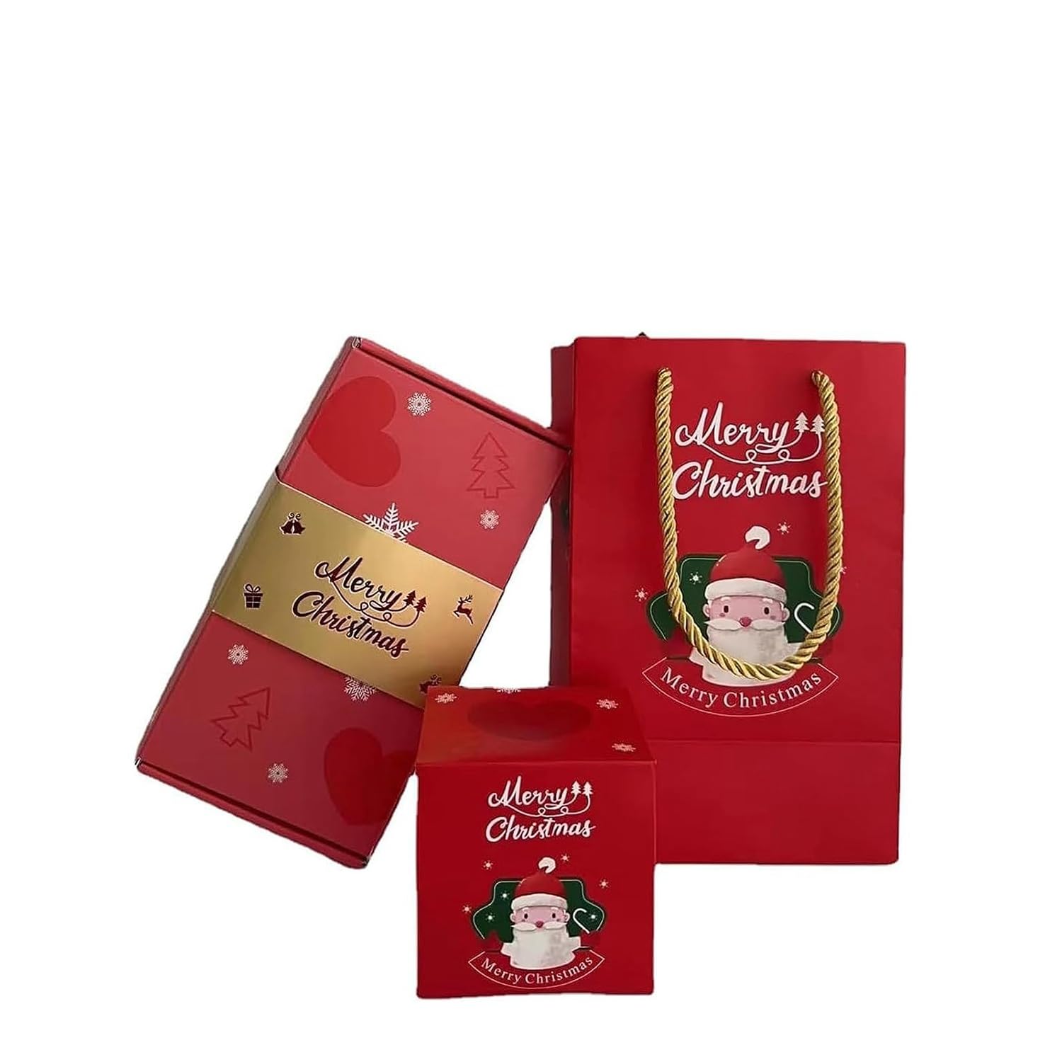 Christmas Explosion Gift Box, Surprise Box Gift Box, Pop-Up Explosion Gift Box, Surprise Box, Pop-Up Explosion Gift Box, DIY Photo Folding Gift Box Photo Album for Christmas Birthday Gifts (10 PCS, D)