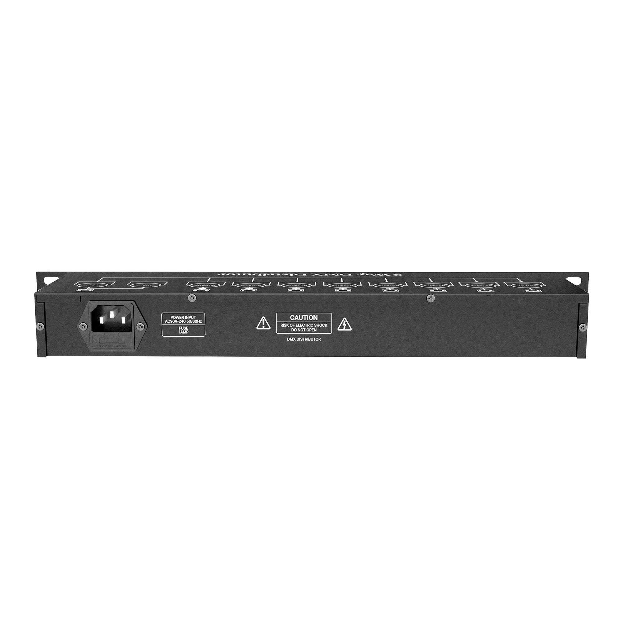DaBeatz DMX 512 Professional 8 Way DMX Splitter 8 Channel