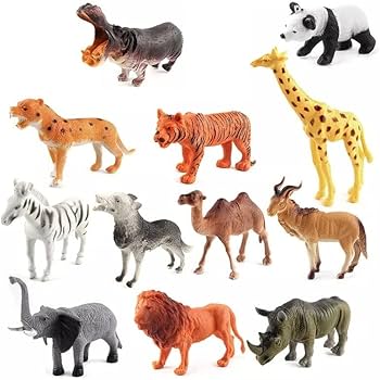 ANIMAL アニマル Buy ZZ ZONEX Kidzbell Mini Jungle Animals Figure Toys Play Set 53