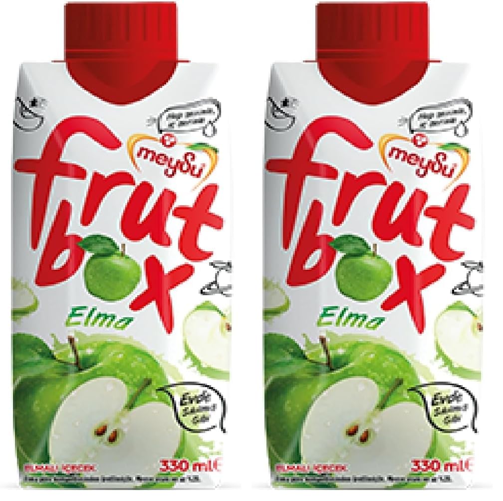 Meysu 330 Mililitre Frutbox Elma Meyveli İçecek 2li paket