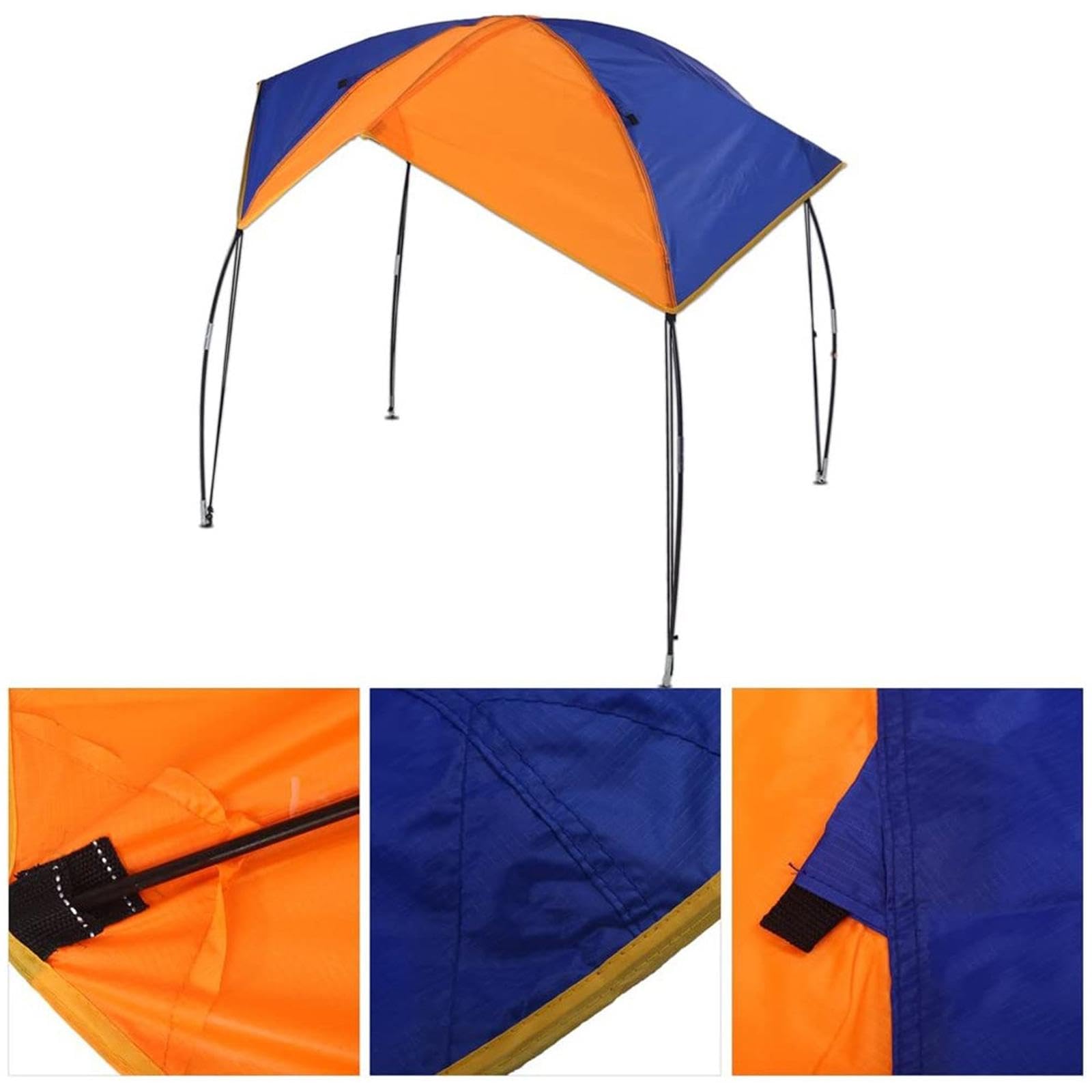 Tendalino Gonfiabile per Barca, Kayak, Protezione da Pioggia E Neve, per Gommone, Canoa, Tendalino Parasole, Copertura per Canoa, Kayak E