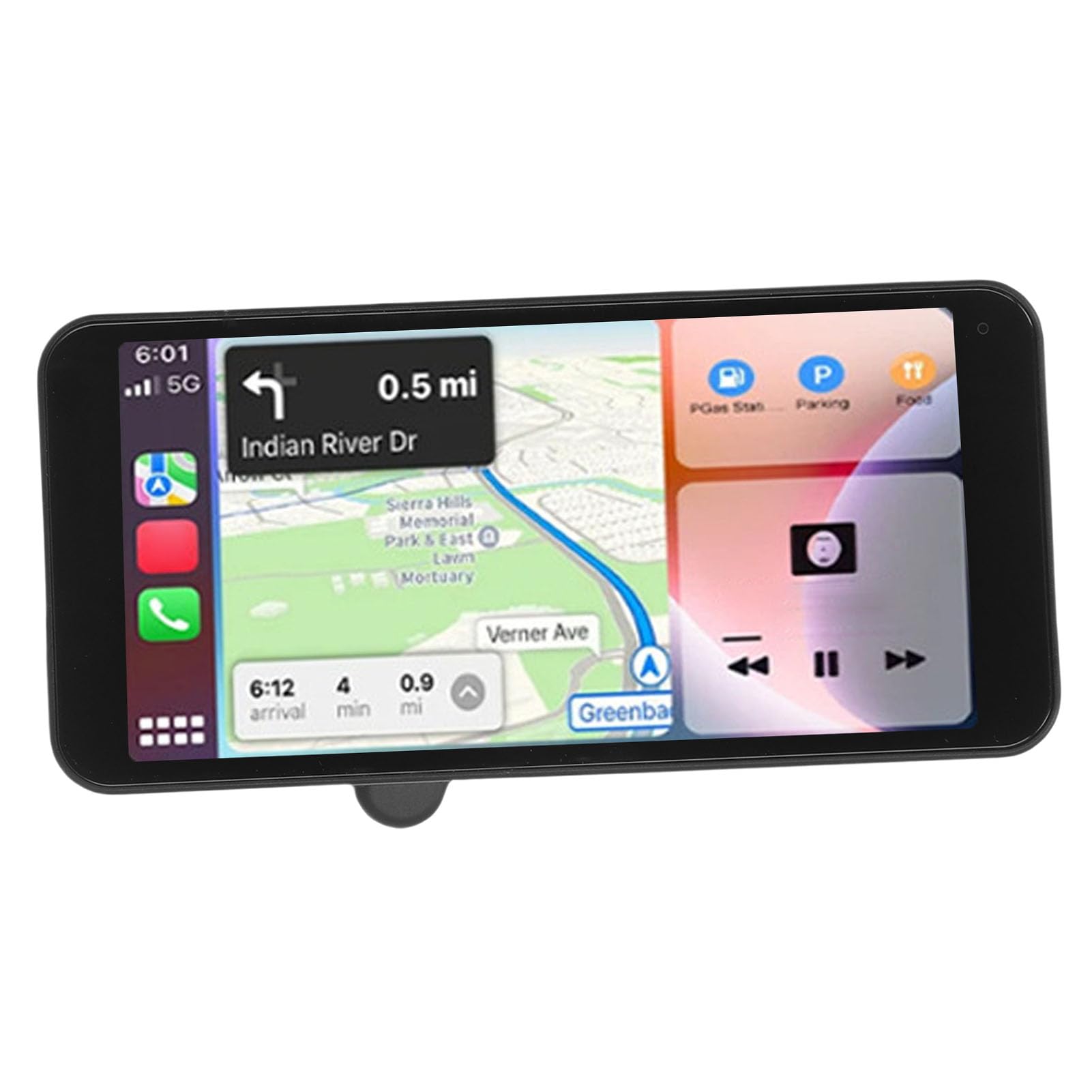 Fydun Wireless CarPlay Auto Hicar Autoradio Touch Screen da 6,5 pollici Display per Auto Portatile con Trasmettitore FM Bluetooth AUX Mirroring WiFi per Tutti i Veicoli Camion SUV