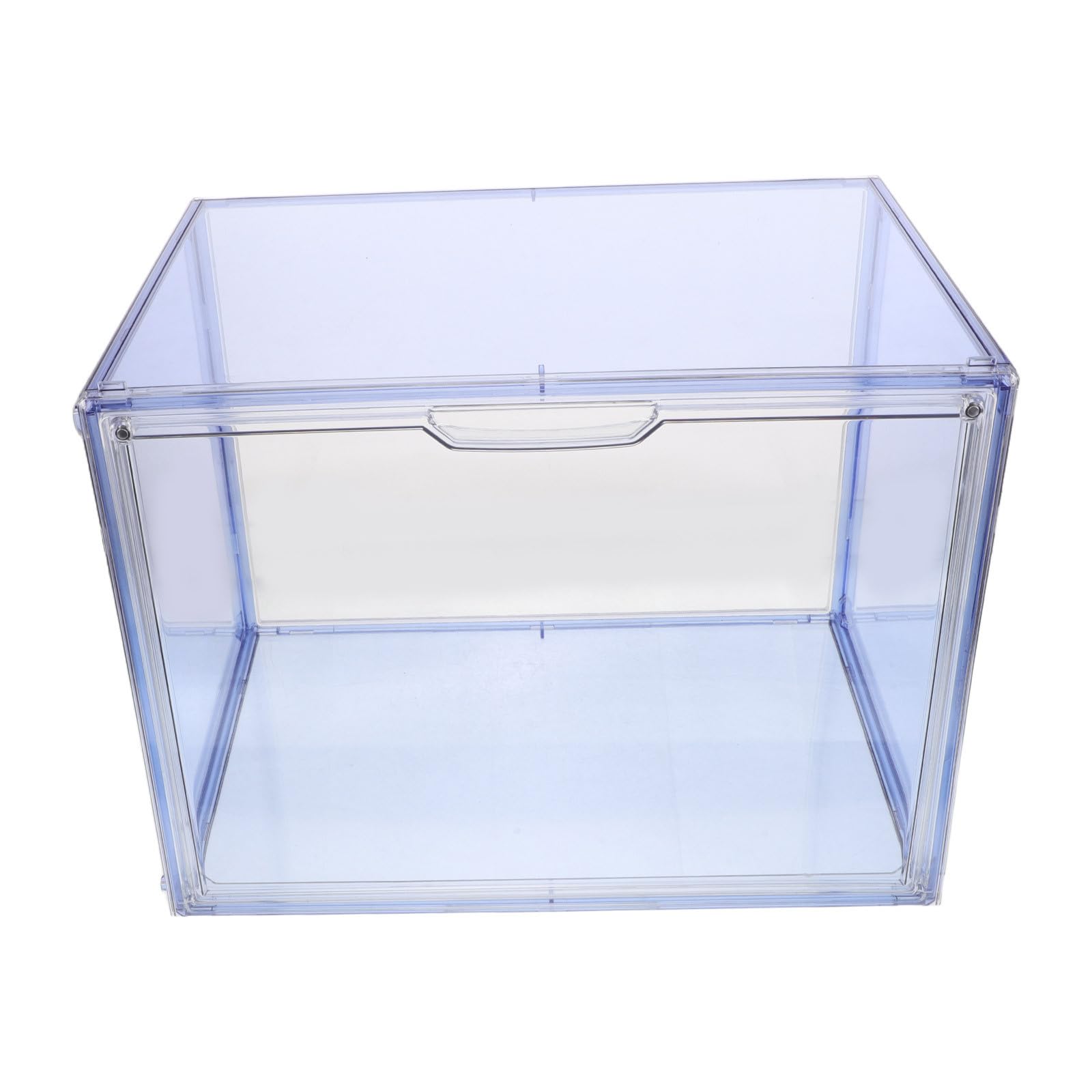 Transparente Caja de Almacenamiento Apilable para Libros y Exhibición