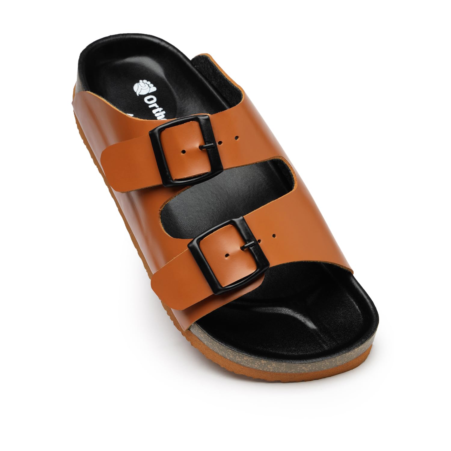 Ortho + Rest Mens Fashionable Cork Sandals | Light weight, Comfortable & Trendy |Adjustable Buckle Straps Casual All Day Wear (B0CCJQQGX1) Amazon Price History, Amazon Price Tracker