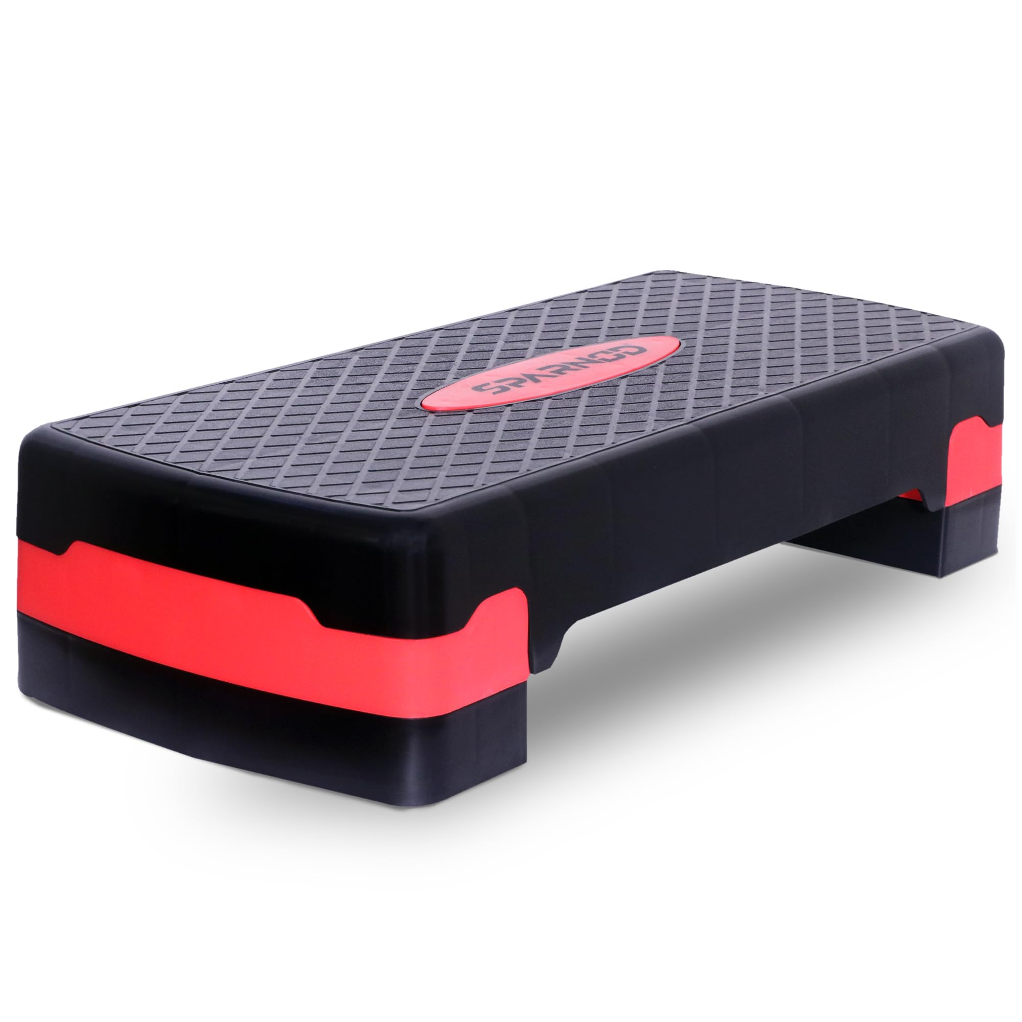 Sparnod Fitness SAS-1000 Aerobic Gym Stepper for Exercise at Home, Adjustable Height, Anti-Skid Surface, Supports up to 225 kg, Compact & Portable, Ideal for Cardio, Strength Training, and Pilates (B0DB2DJJSR) Amazon Price History, Amazon Price Tracker