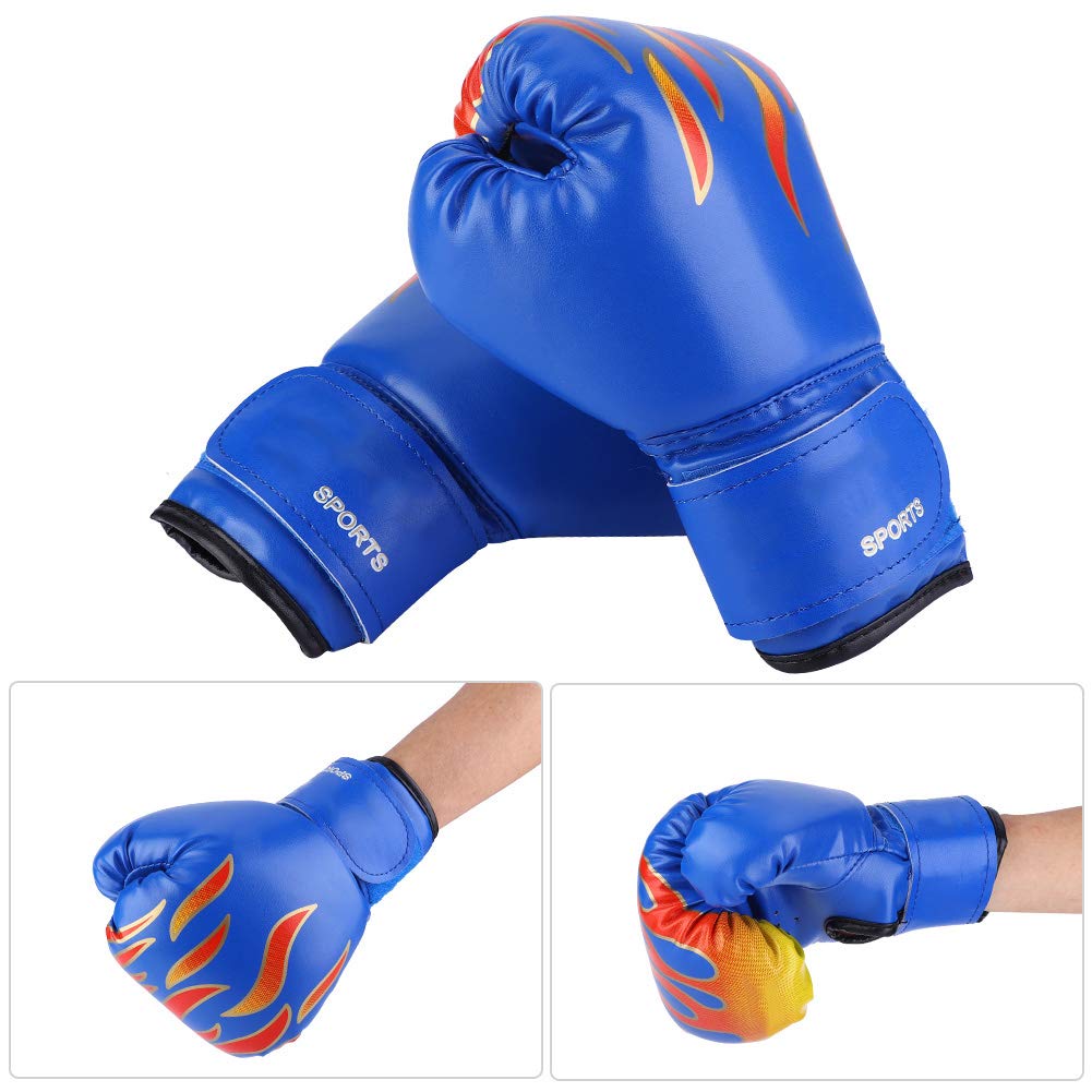 da Sacco di Sabbia per Bambini, Boxe, Combattimento, Muay Thai, Sparring, Pugni, Kickboxing, Lotta, Materiale Resistente in PU, Design Imbottito per Ammortizzare