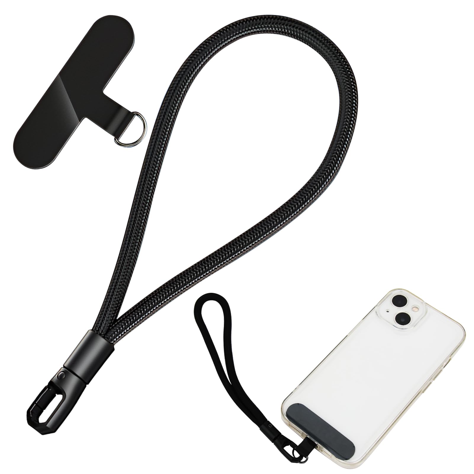 Xuefenfei Handykette Mit Handsclaufe - Ultradünner Clip Anti-Verlust Band Für Handgelenk