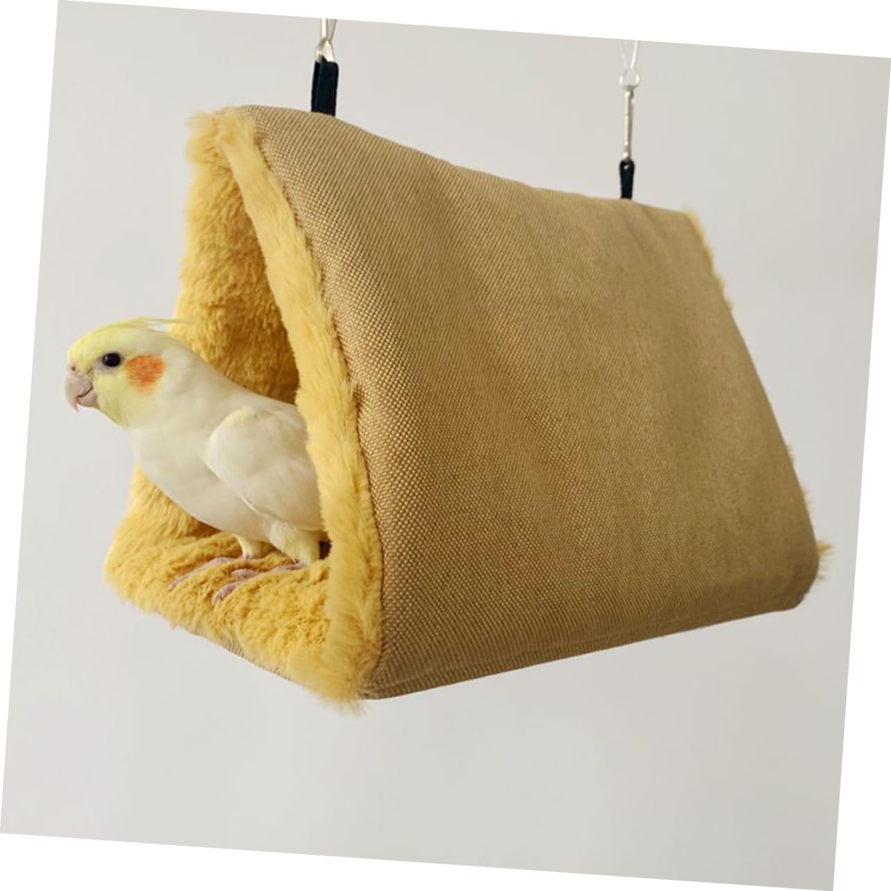 DOITOOL 3 Uds Nido Loro Hamaca Hámster Camas Colgantes Cacatúas Casa Hurón Accesorios Invierno Cálido Nido De Pájaros Casa De Pájaros Nido De Pájaros De Invierno Encantadora Hamaca para