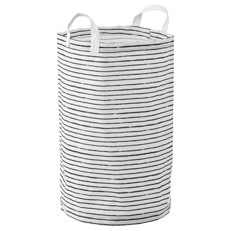 IKEA KLUNKA Laundry bag, white/black, 60 l (16 gallon)-image-36