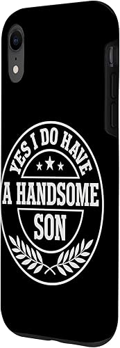 Miniatura 2 de Loving Parent Yes I Have A Handsome Son Emblem Case for iPhone XR