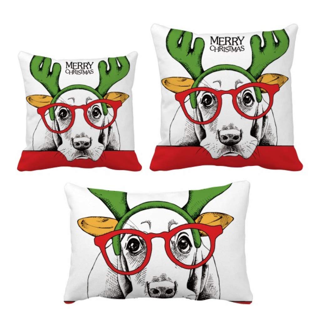 Coussin de chien aquarelle adorable grand confort déco canapé et ameublement maison