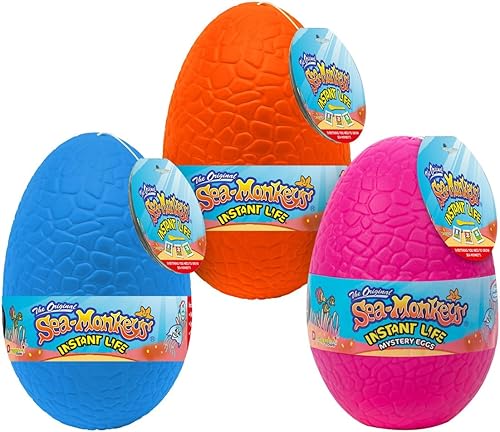 Miniatura 4 de Sea Monkey's LFSchylling Sea-Monkey - Huevos de vida instantánea, los colores pueden variar, pequeños