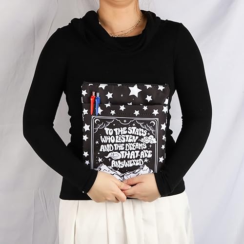 Miniatura 7 de JNIAP ACOTAR - Funda de libro inspirada en Acotar Velaris, regalo de Acotar, mercancía de Acotar, regalos para amantes de los libros, fundas para