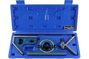 4-Piece Precision Square Ruler Set