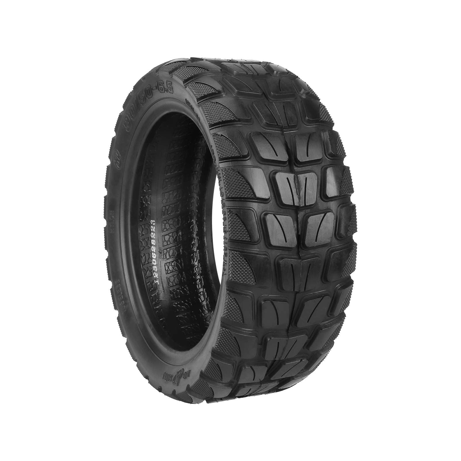 90/50-6,5 Offroad Tubeless Reifen für Kukirin M5 Pro Elektro Scooter Zubehör Verdickte Verbreiterte Verschleißfeste Pannenschutz Ersatzteile (1 Stück)