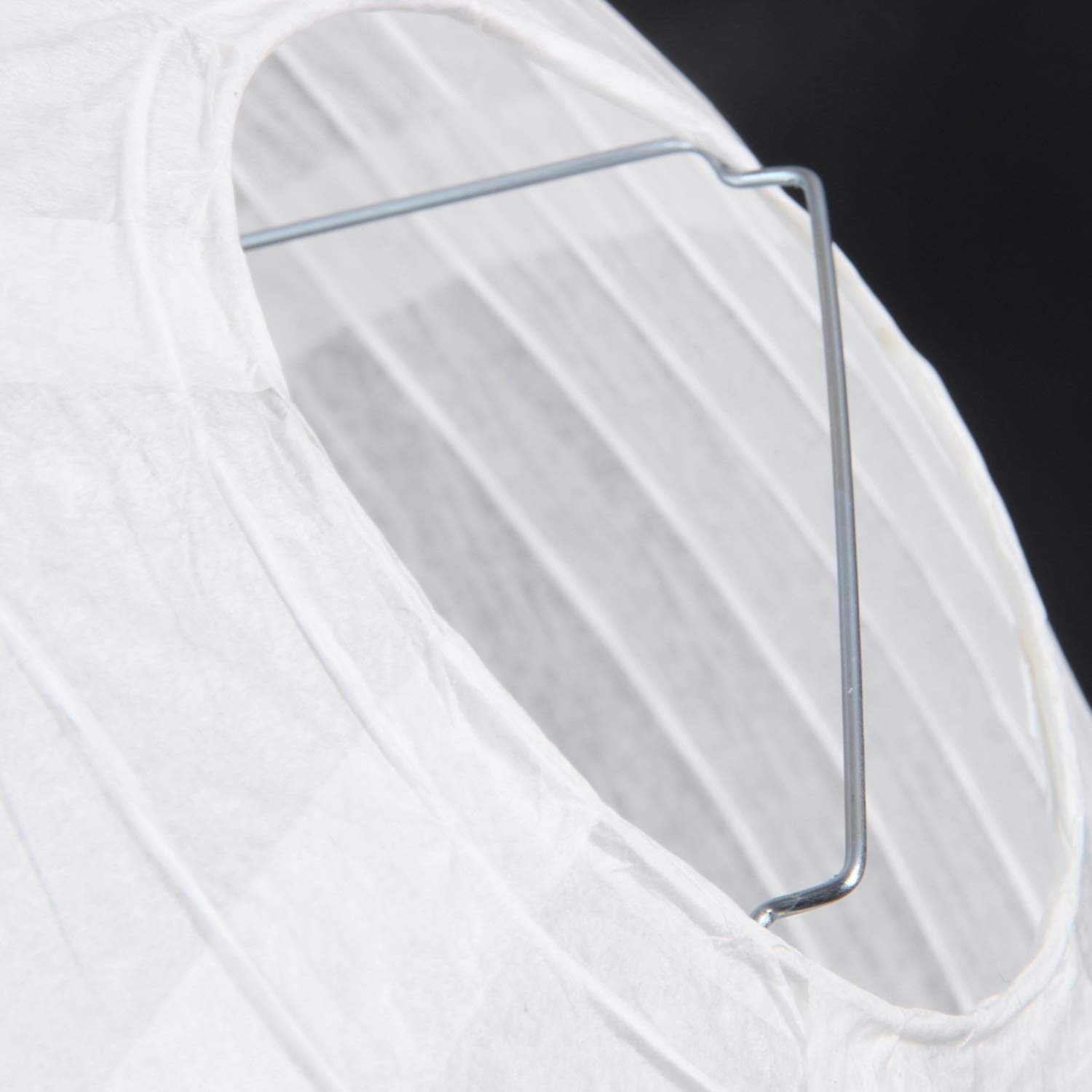 1 paralume giapponese in carta per feste e matrimoni, 40 cm, colore: bianco crema