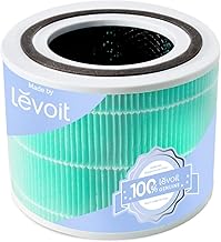 LEVOIT Core 300-P Replacement Filter for Toxin Absorber, Genuine Core300S-P Air Purifier Filters, Supports HEPA Sleep Mode, High-Efficiency Activated Carbon, Core 300-RF-TX, Green