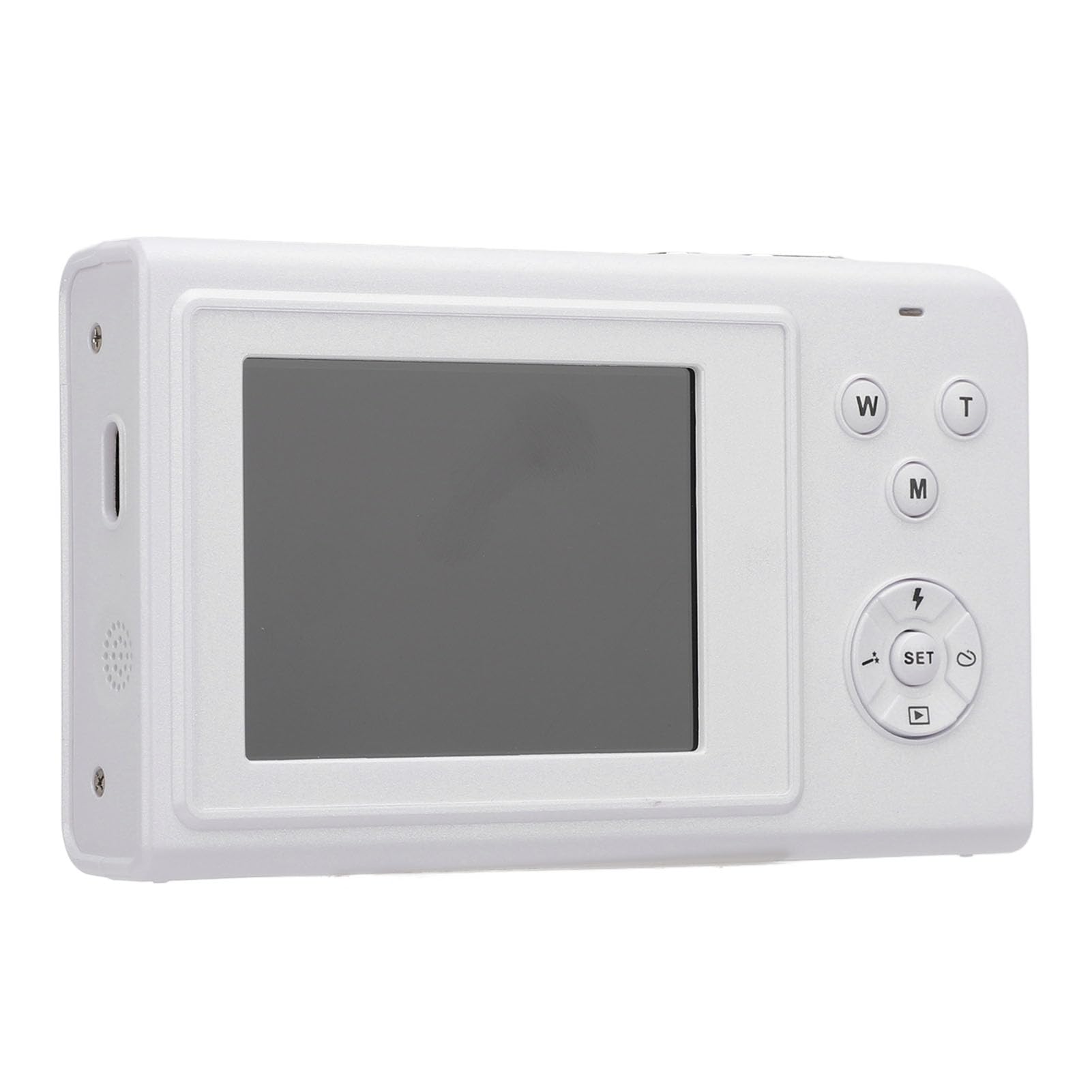 Aparat Cyfrowy, 56 MP 4K Autofokus 16-krotny Zoom Cyfrowy Aparat dla Dzieci Aparaty Cyfrowe do Aparatu (WHITE)