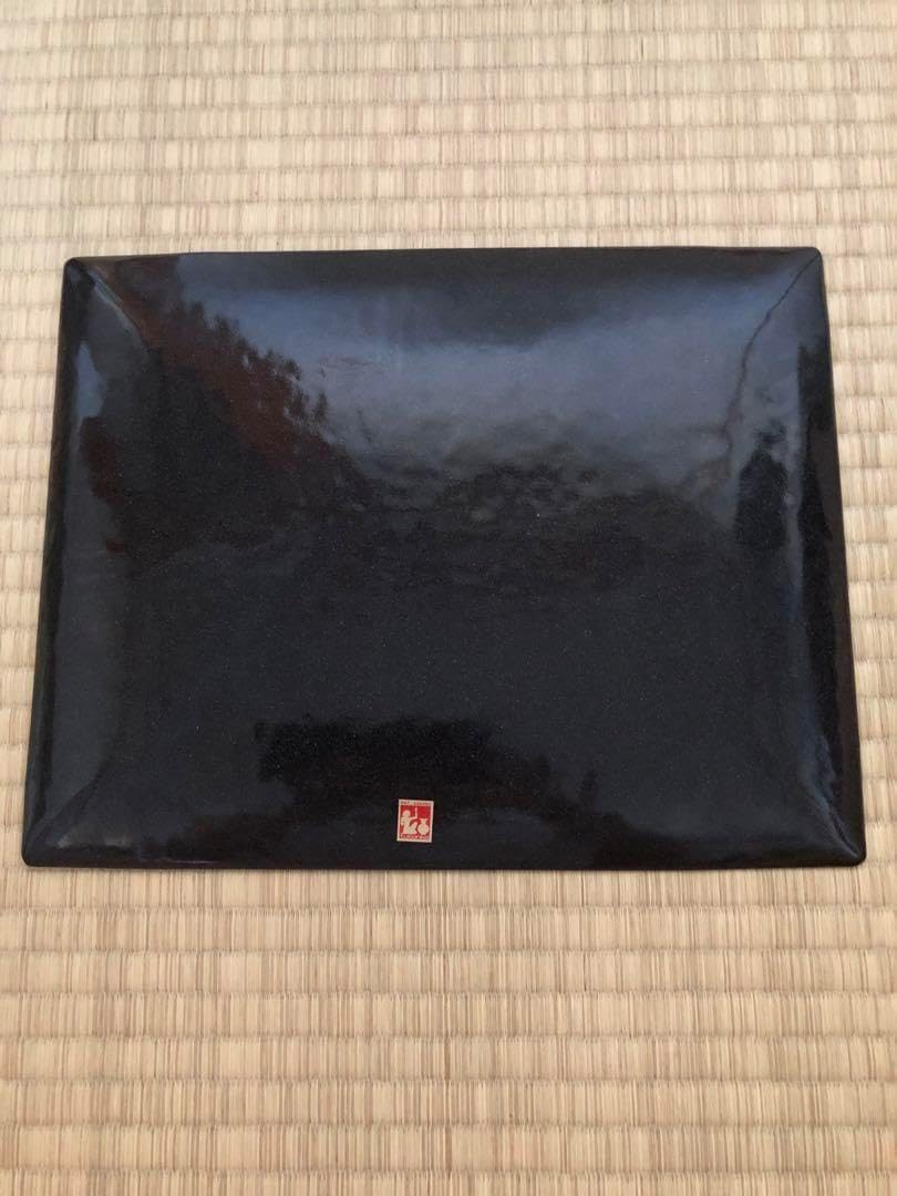 七宝焼 tutanka 花柄角皿 シャクナゲ 七宝焼き | 飾皿 | 波涛鶴 18x24