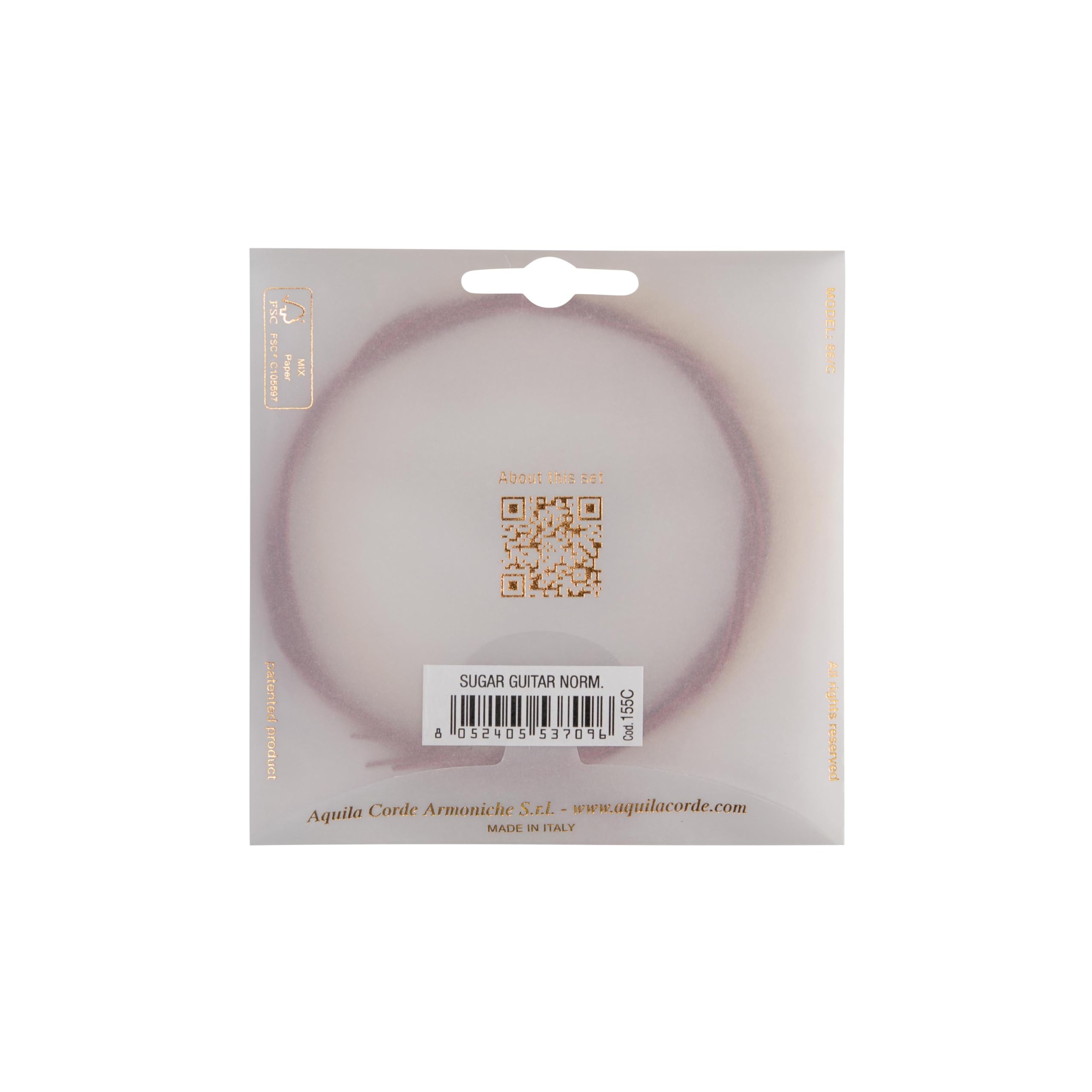 AQUILA Corde Chitarra Classica 137C Zaffiro - Tensione Superiore, Diametri 1.12-0.72mm - Foto 10