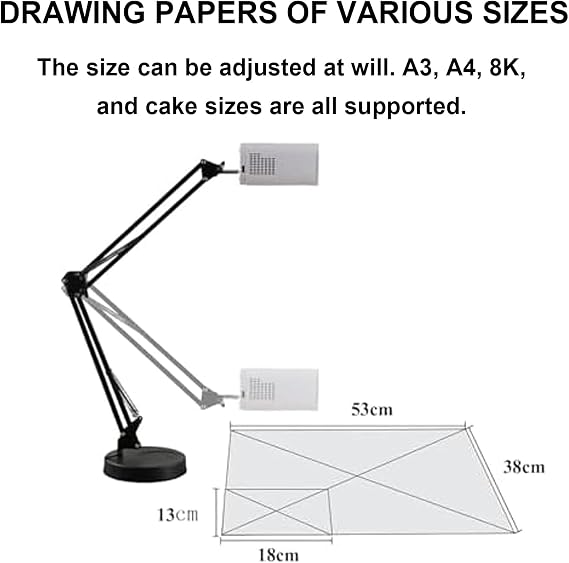 Art Projector for Tracing Drawing Painting, Art Projectors for Drawing, iOS/Android Support, Edge Deformity Correction, Ideal for Tracing, Painting and Art Projects