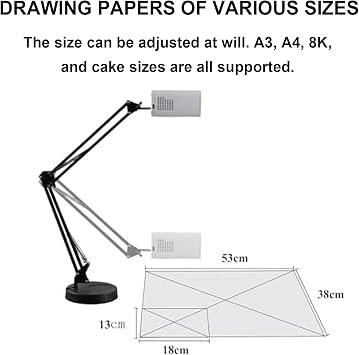Art Projector for Tracing Drawing Painting, Art Projectors for Drawing, iOS/Android Support, Edge Deformity Correction, Ideal for Tracing, Painting and Art Projects