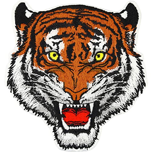 Écusson Thermocollant rugissant Tigre Inde | Bengale Protection du climat 