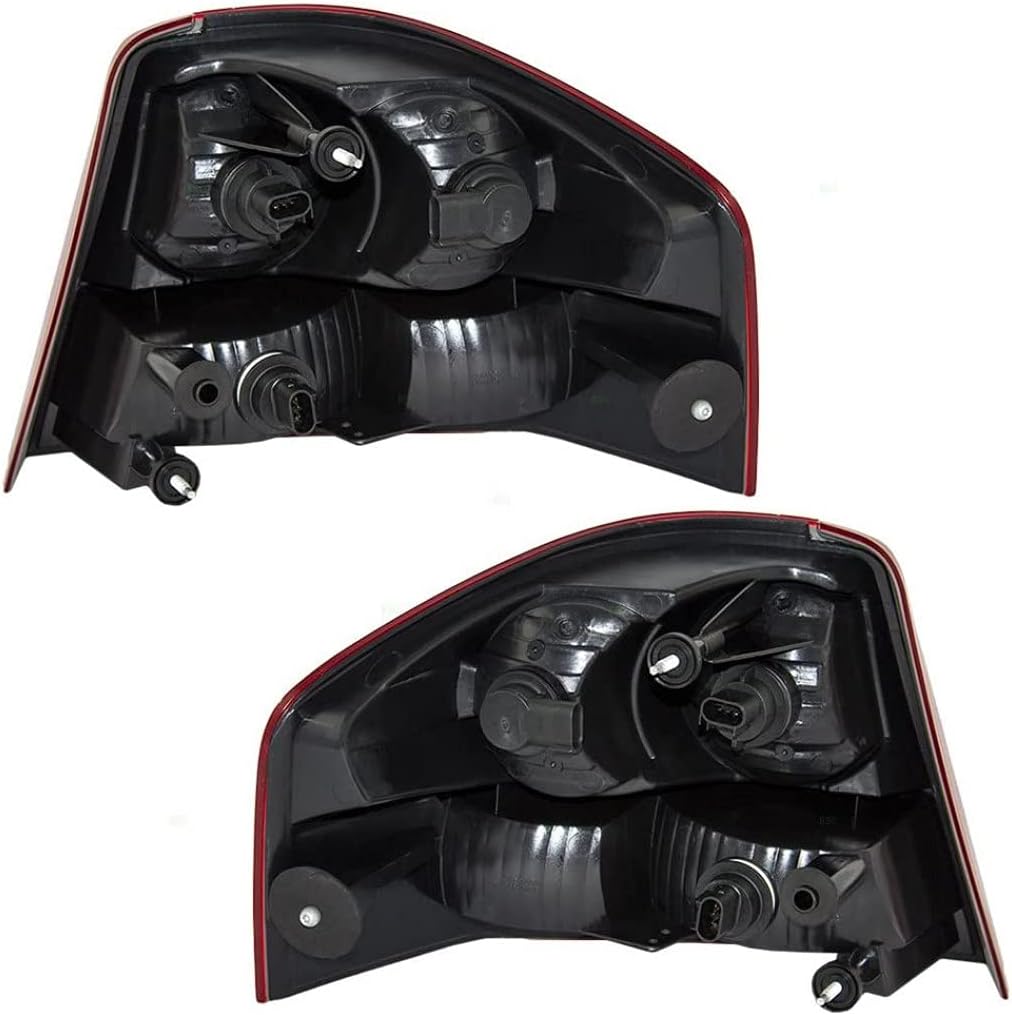 CarLights360 For 2008-2010 Dodge Avenger Pair Rear Tail Lights Driver and Passenger Side CH2800182 CH2801182 - replaces 5303991AB/AG 5303990AB/AG