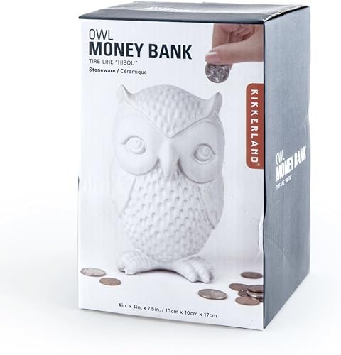 Vista 23 de Kikkerland Alcancía con forma de calavera