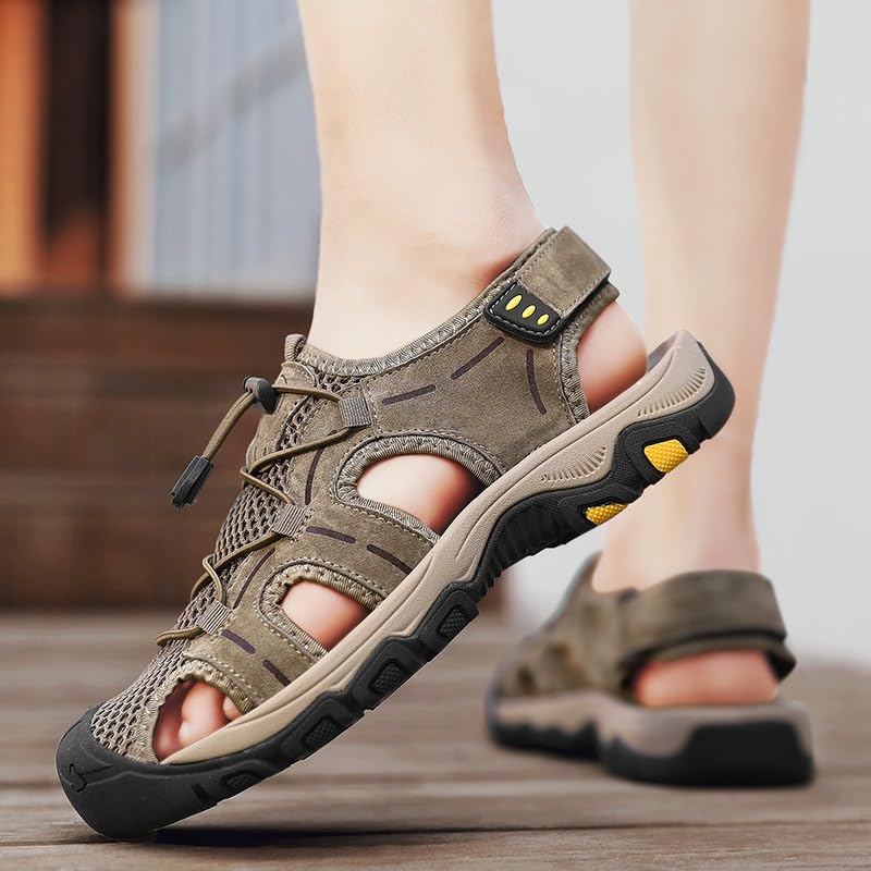 Men's Sandals Classic Outdoor Lightweight Walking Sneakers Hiking Men's Sandals3