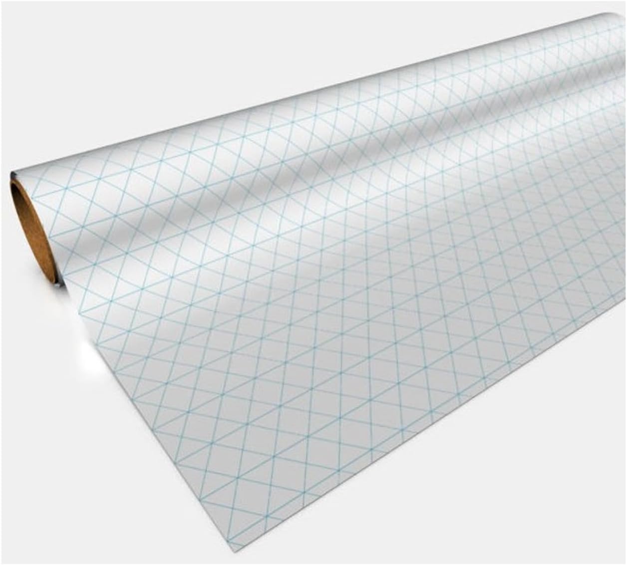 Gaming PaperRoll - Isometric White RPG Mat Sized for Miniatures - 30" x12'