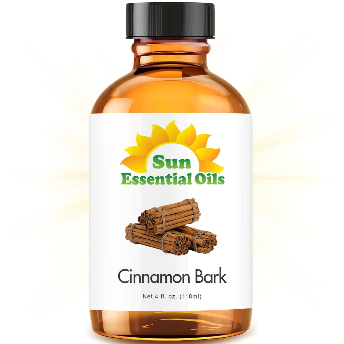 Cinnamon Bark Essential Oil (Huge 4oz Bottle) Bulk Cinnamon Bark Oil - 4 Ounce
